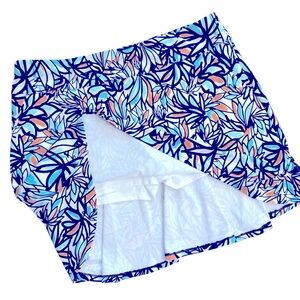 Coral Bay Skort Tropical Print Skort Size Large